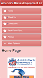 Mobile Screenshot of americas-bravest.com