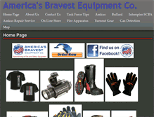 Tablet Screenshot of americas-bravest.com